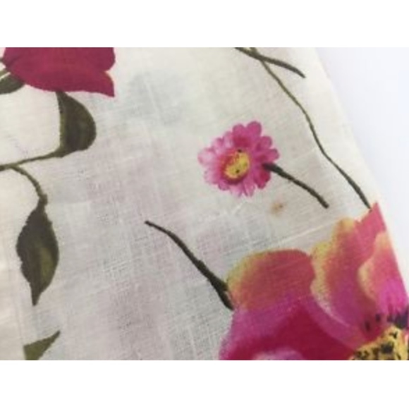 Jones New York Linen Floral Print Sheath Dress - Picture 8 of 8